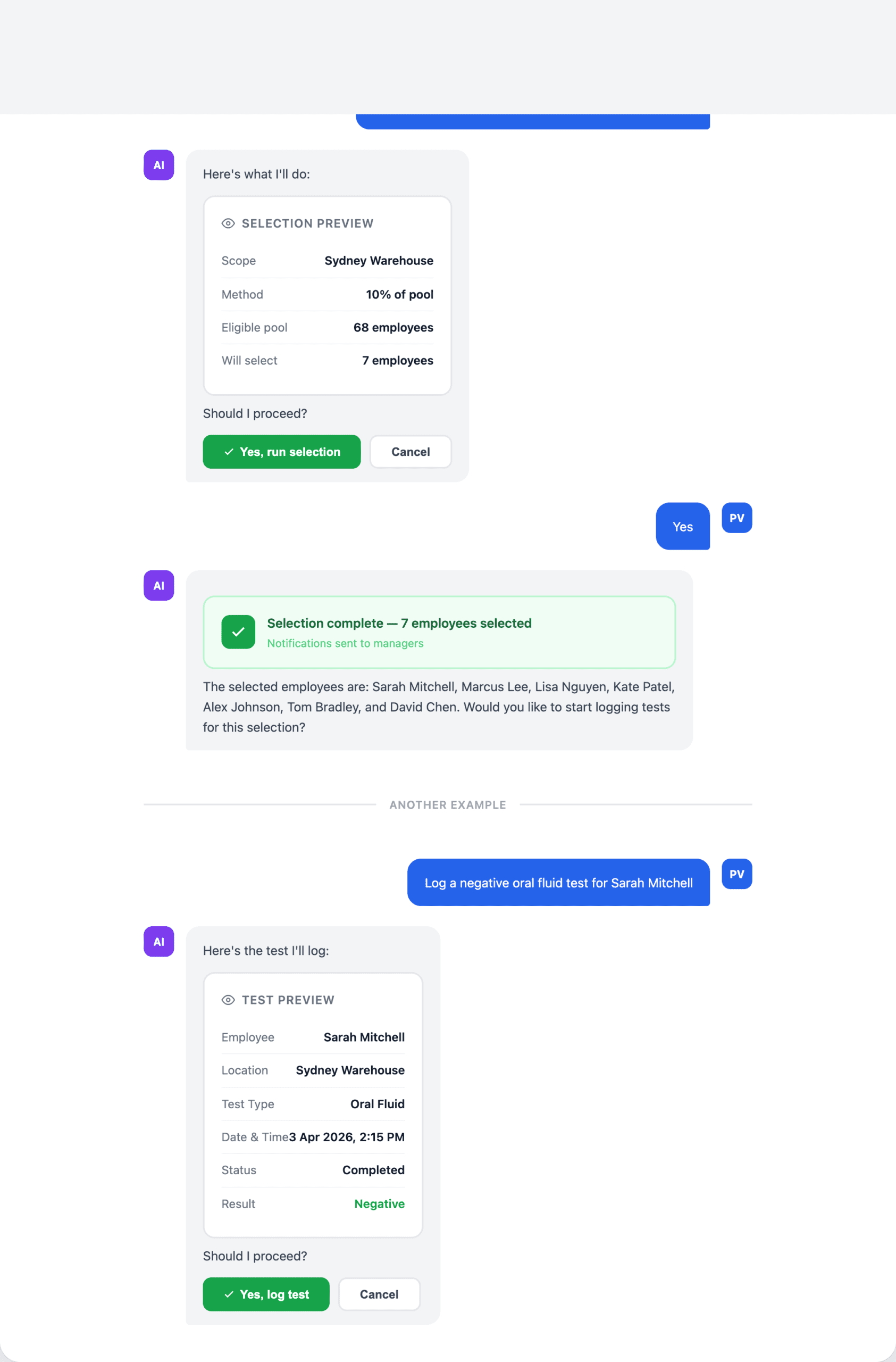 AI Assistant – FairTest
